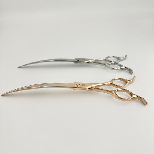 Long and convenient long curved scissors "8.0 inch"