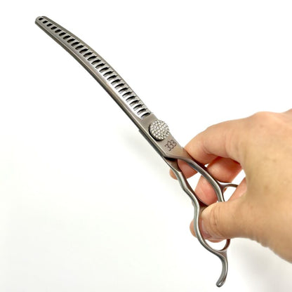 Tesoura de corte curva de 7,0" para precisão rápida
